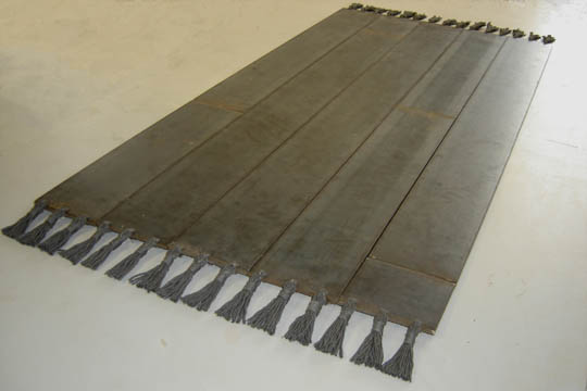 Rugged. Steel,steel wool. 170 x 77cm.jpg